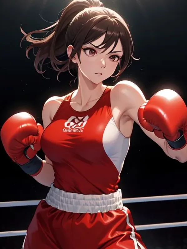 Boxer Anna — AI character on JuicyChat AI
